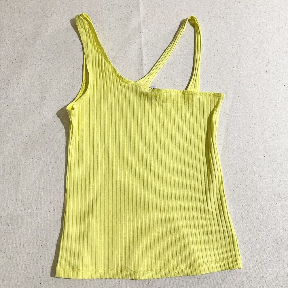 LNA Ribbed Tank Top Yellow Women Small *See 4th Photo